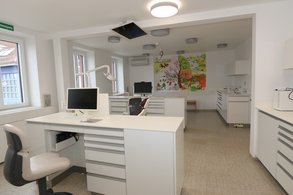 Behandlungsbereich in der KFO-Praxis Dr. Zeyher